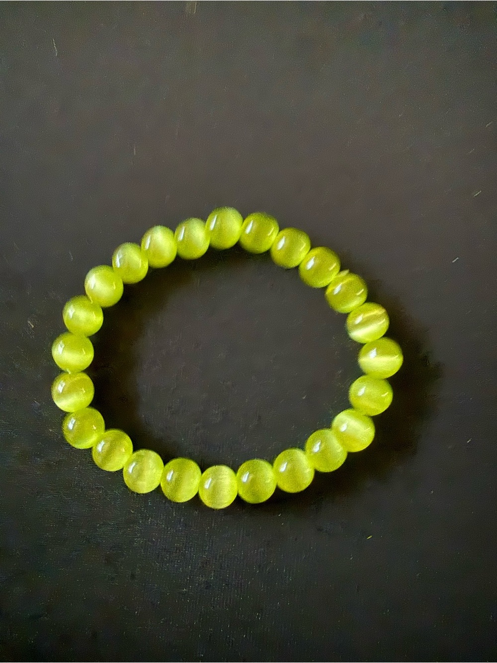 Pastel Beaded Stretch Bracelet Set - Pink, Mint, Blue, Lime - Picture 12 of 14